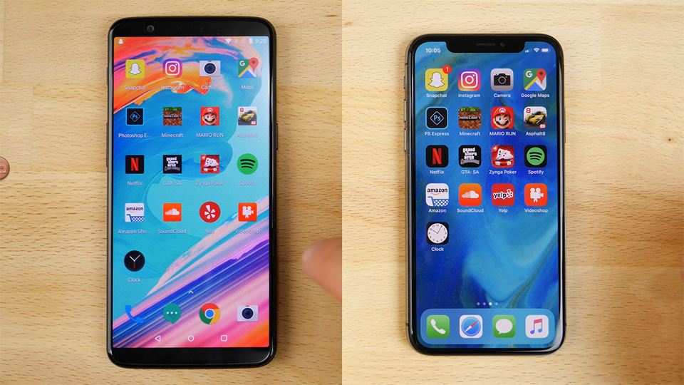Đọ tốc độ OnePlus 5T và iPhone X (ảnh 3)