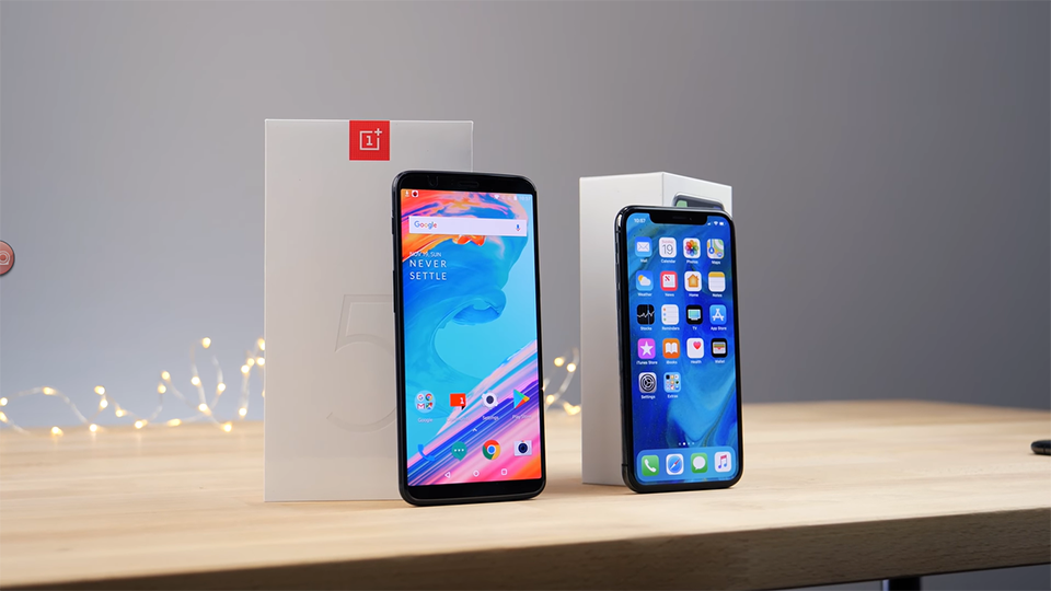 Đọ tốc độ OnePlus 5T và iPhone X (ảnh 1)
