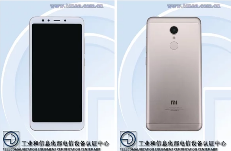 Xiaomi Redmi 5 lộ diện trên TENAA (ảnh 1) Xiaomi Redmi 5 lộ diện trên TENAA (ảnh 1)