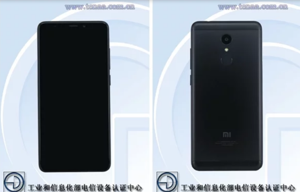 Xiaomi Redmi 5 lộ diện trên TENAA Xiaomi Redmi 5 lộ diện trên TENAA