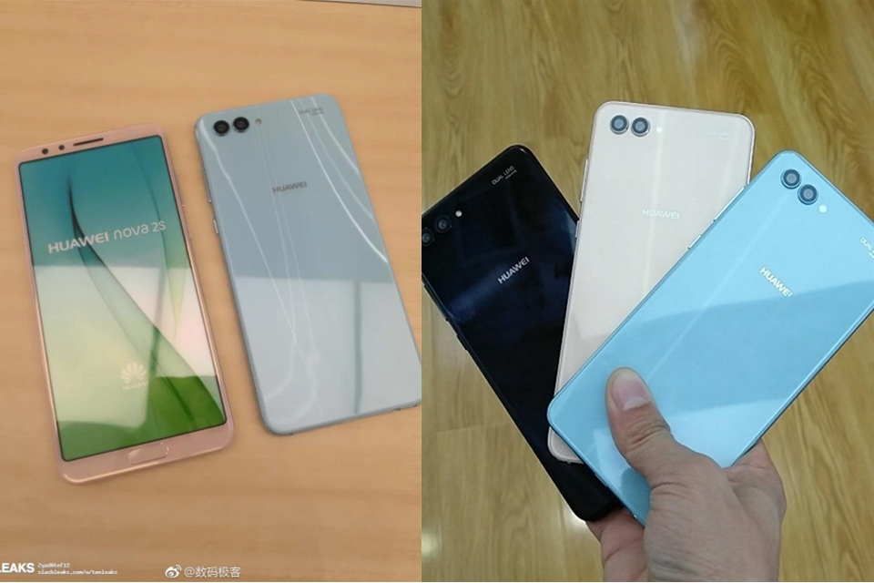 Huawei Nova 2s lộ ảnh thực tế (ảnh 2)