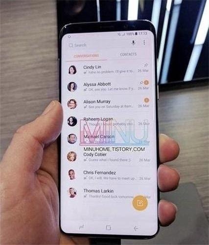 Galaxy S9 lộ ảnh thực tế