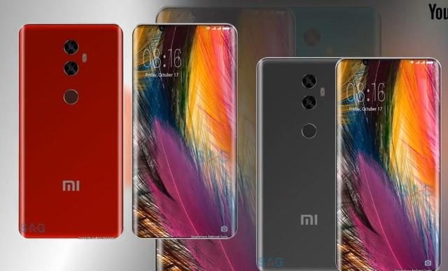 Xiaomi Mi Mix 3 lộ ảnh render tuyệt đẹp (ảnh 1)
