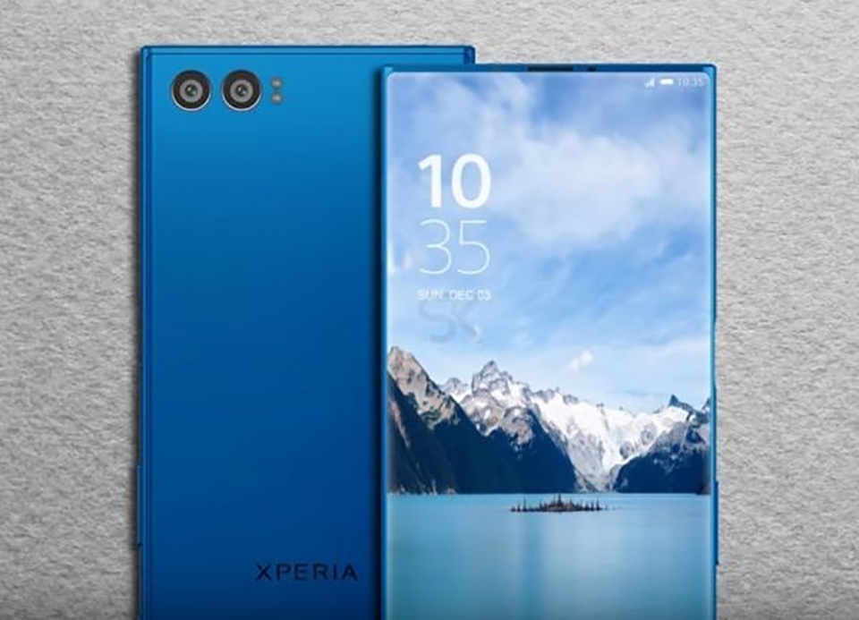 Flagship viền mỏng Sony