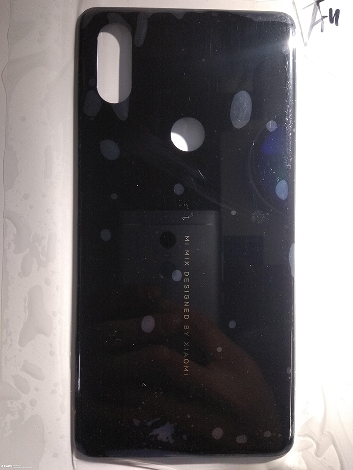 Xiaomi Mi Mix 3 lộ ảnh mặt sau Xiaomi Mi Mix 3 lộ ảnh mặt sau