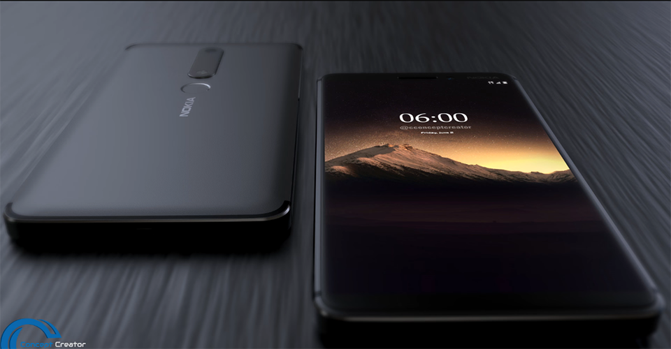 Ảnh render Nokia 6 2018 (ảnh 2) Ảnh render Nokia 6 2018 (ảnh 2)