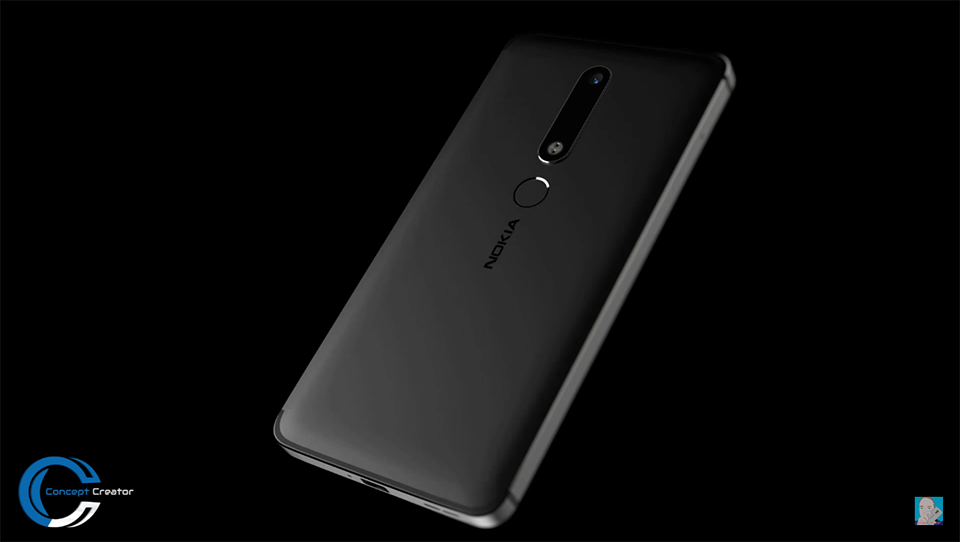 Ảnh render Nokia 6 2018 (ảnh 3) Ảnh render Nokia 6 2018 (ảnh 3)