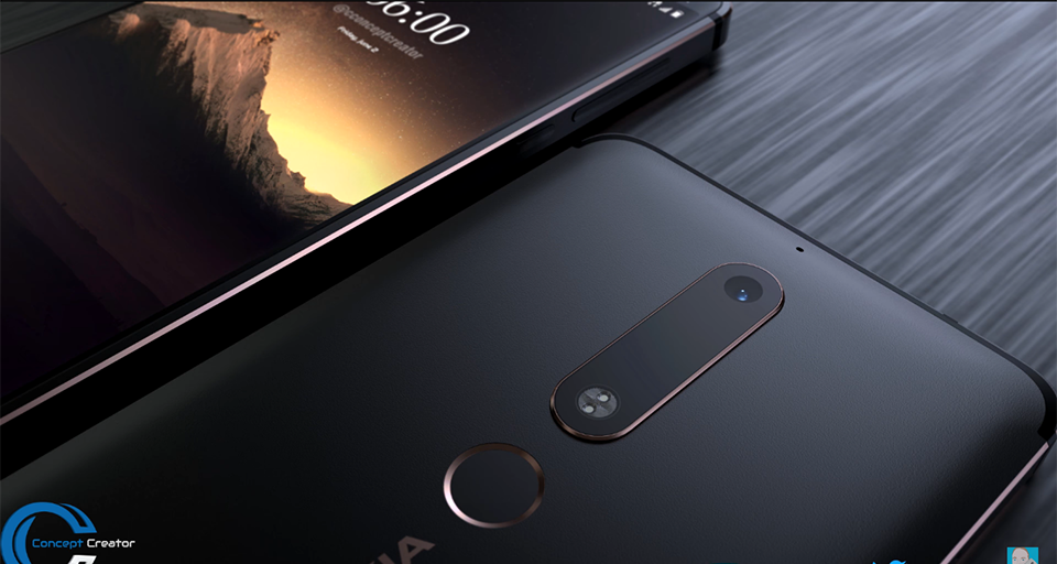 Ảnh render Nokia 6 2018 (ảnh 7) Ảnh render Nokia 6 2018 (ảnh 7)