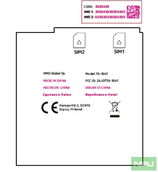 Điện thoại Nokia TA-1047
