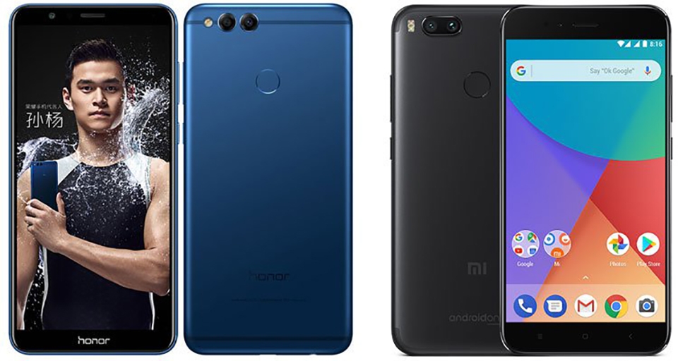 So sanh cấu hình Xiaomi Mi A1 và Honor 7X (ảnh 8)