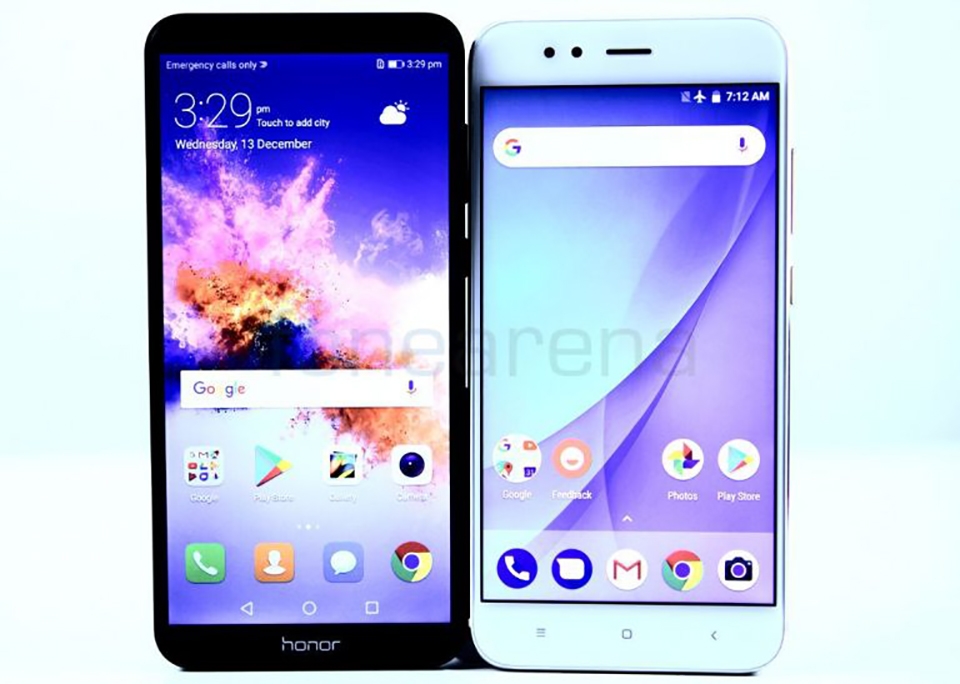 So sanh cấu hình Xiaomi Mi A1 và Honor 7X (ảnh 3)