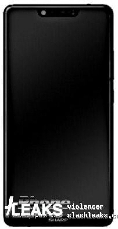 Sharp Aquos S3 lộ ảnh mặt trước