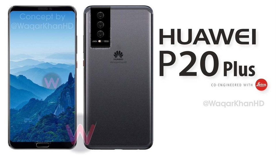 Concept Huawei P20 (ảnh 3)