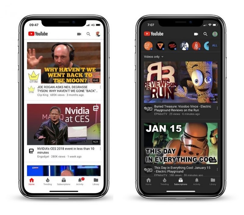 Chế độ Dark Mode trên iPhone X