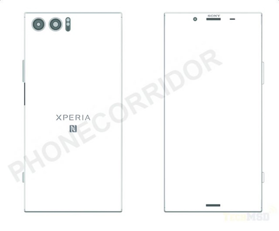 Xperia XZ Pro lộ ảnh sơ đồ Xperia XZ Pro lộ ảnh sơ đồ