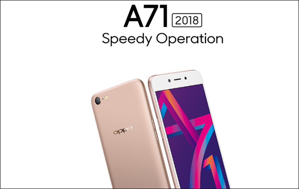 OPPO A71 (2018) chính thức được công bố (ảnh 1)