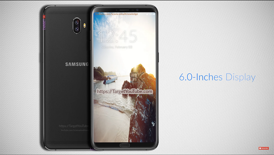 Ngắm ý tưởng thiết kế Galaxy C10 (ảnh 1)