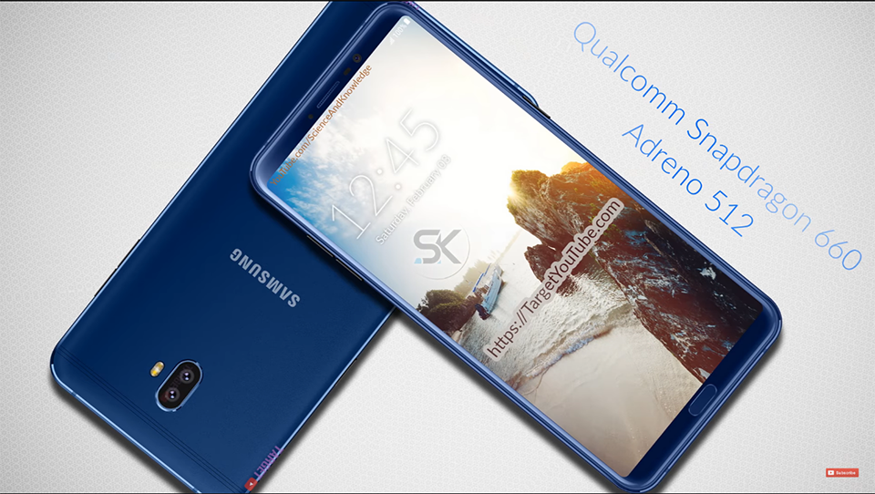 Ngắm ý tưởng thiết kế Galaxy C10 (ảnh 2)