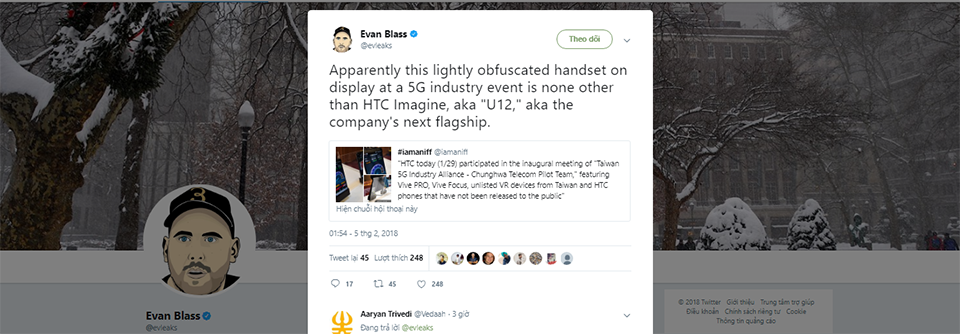 Rò rỉ thông tin HTC U12 (ảnh 2)