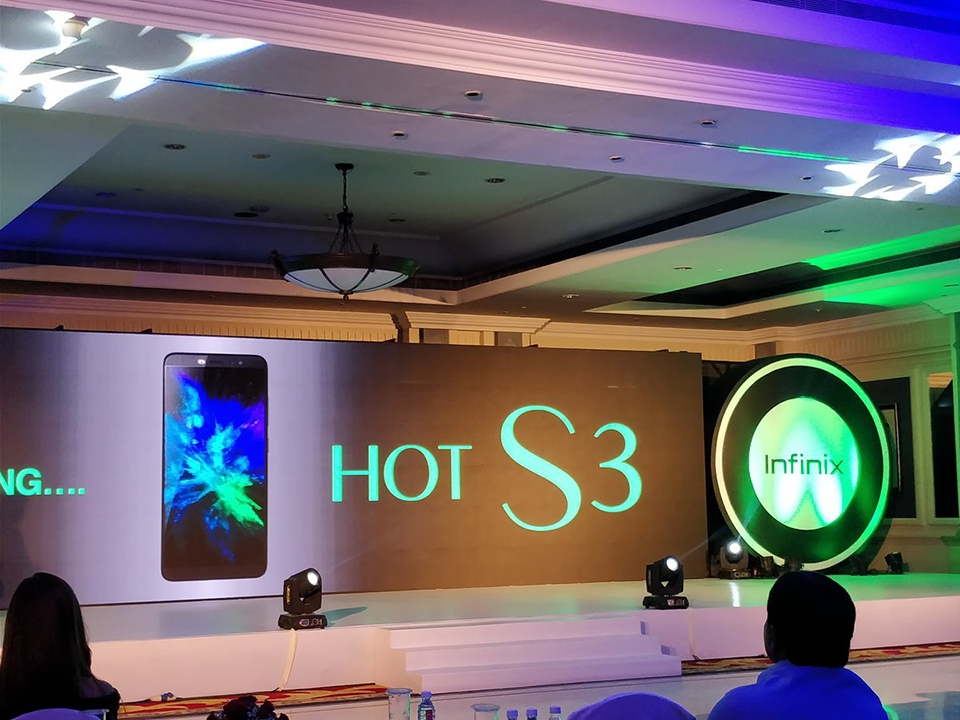 Infinix Hot S3 chính thức ra mắt (ảnh 1) Infinix Hot S3 chính thức ra mắt (ảnh 1)