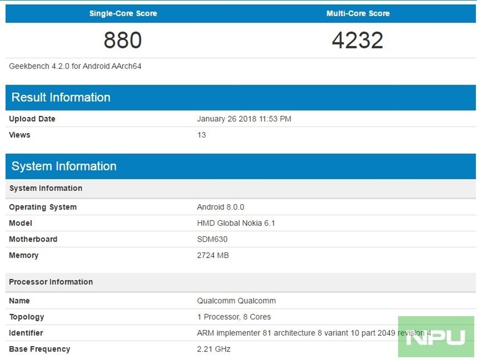 Nokia 6 (2018) phiên bản quốc tế xuất hiện (ảnh 2)