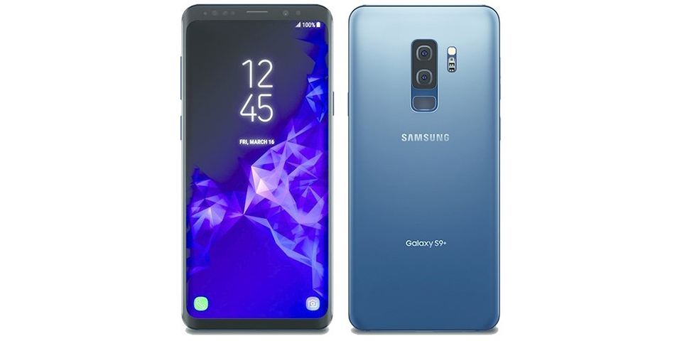 Galaxy S9 Plus phiên bản màu xanh Coral Blue