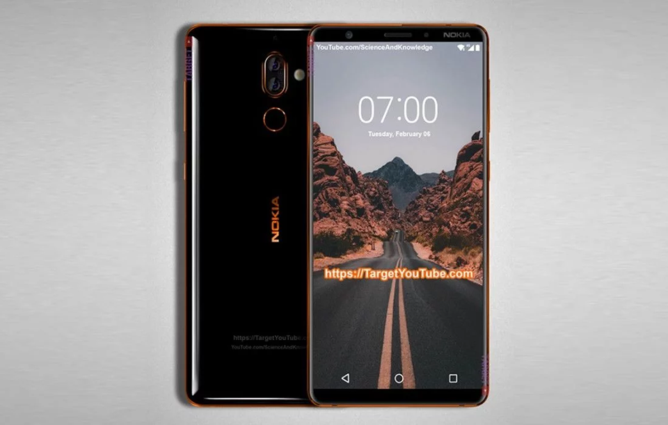 Nokia 7 Plus lộ ảnh render (ảnh 1)