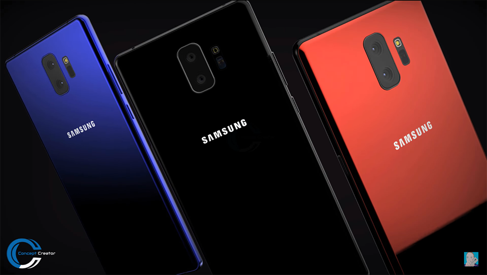 Concept Galaxy Note 9 tuyệt đẹp (ảnh 3) Concept Galaxy Note 9 tuyệt đẹp (ảnh 3)