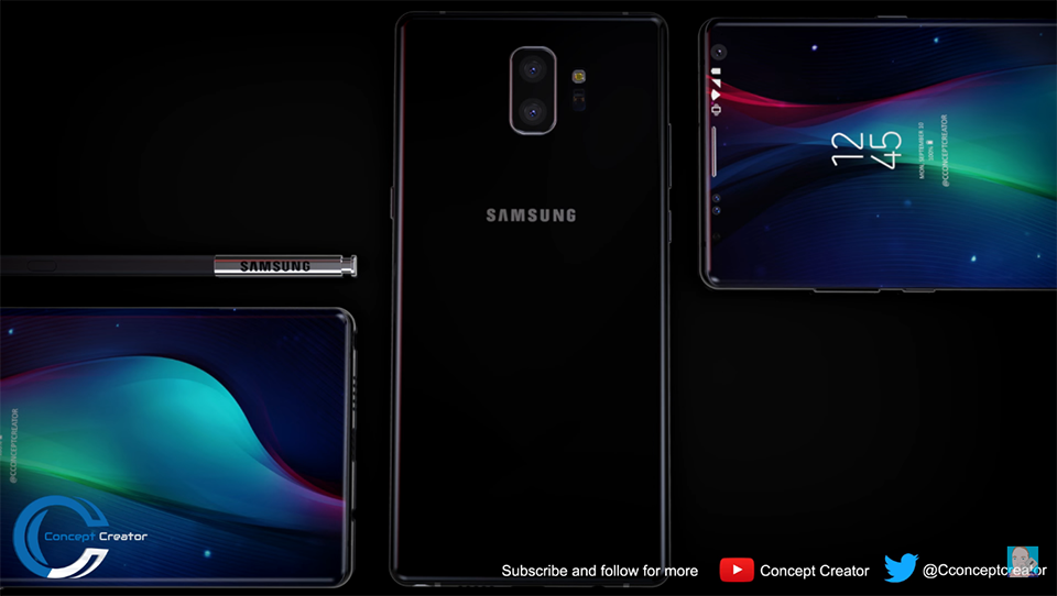Concept Galaxy Note 9 tuyệt đẹp (ảnh 5) Concept Galaxy Note 9 tuyệt đẹp (ảnh 5)