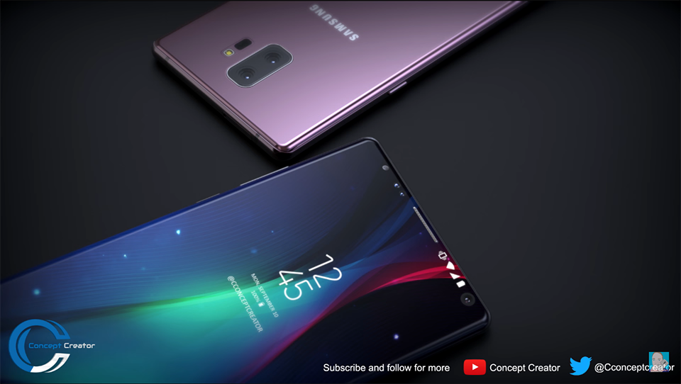Concept Galaxy Note 9 tuyệt đẹp (ảnh 6) Concept Galaxy Note 9 tuyệt đẹp (ảnh 6)