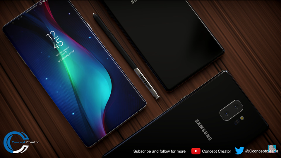 Concept Galaxy Note 9 tuyệt đẹp (ảnh 7) Concept Galaxy Note 9 tuyệt đẹp (ảnh 7)