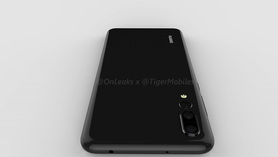 Huawei P20 Plus lộ ảnh render (ảnh 2)