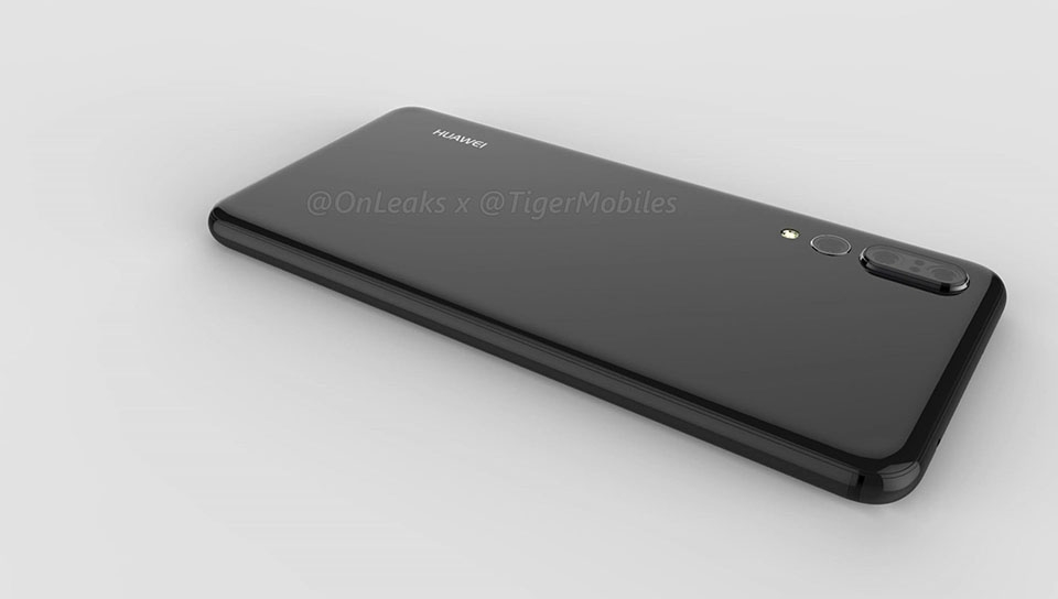 Huawei P20 Plus lộ ảnh render (ảnh 3)