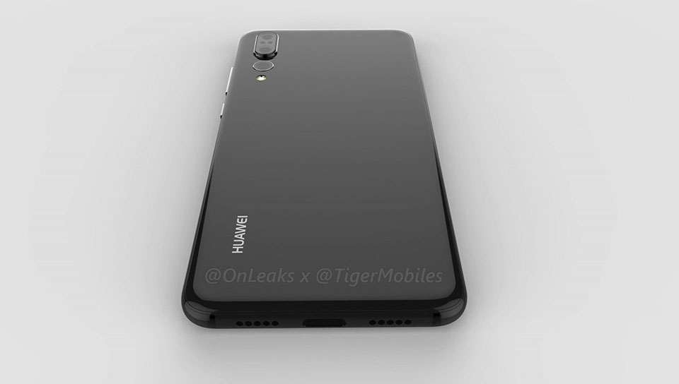 Huawei P20 Plus lộ ảnh render (ảnh 5)