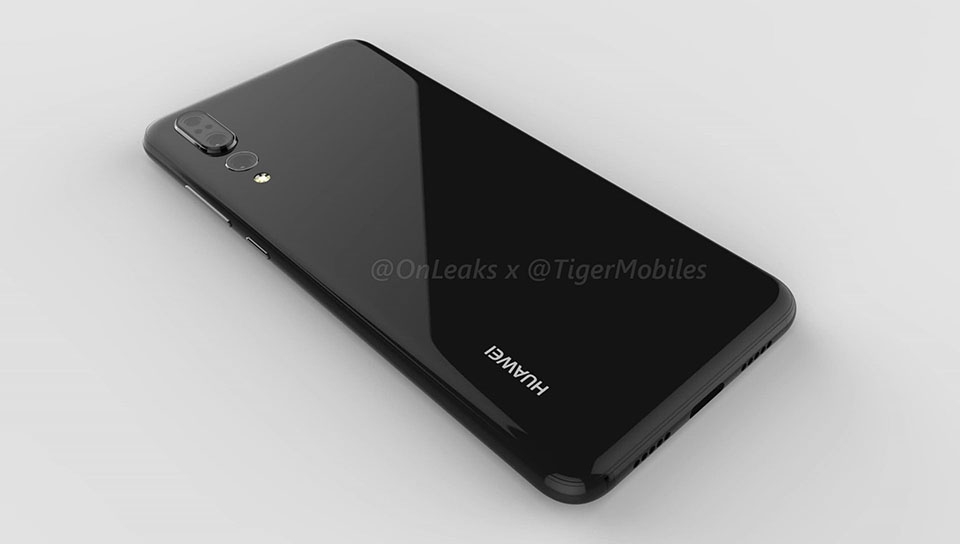 Huawei P20 Plus lộ ảnh render (ảnh 6)