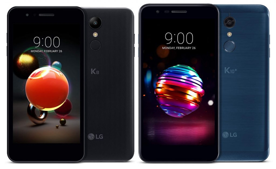 LG ra mắt K8 và K10 2018 LG ra mắt K8 và K10 2018