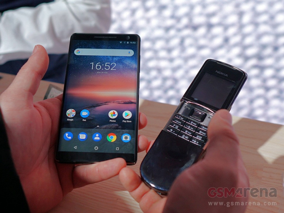 Đọ dáng Nokia 8 Sirocco và Nokia 8800 Sirocco (ảnh 5)