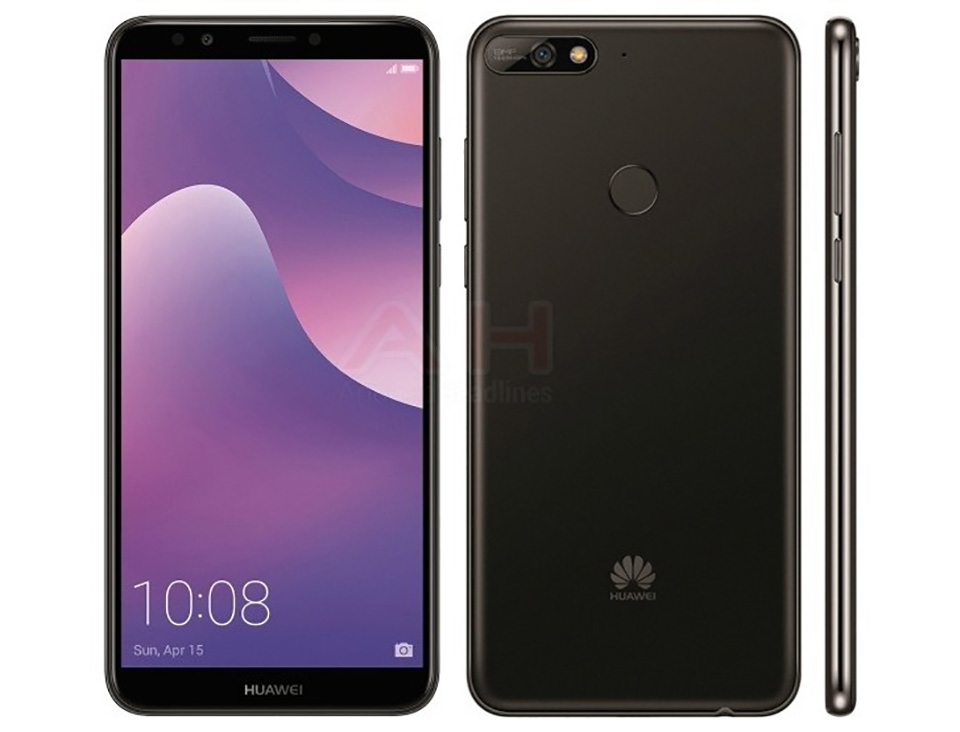 Huawei Y7 2018 lộ ảnh render