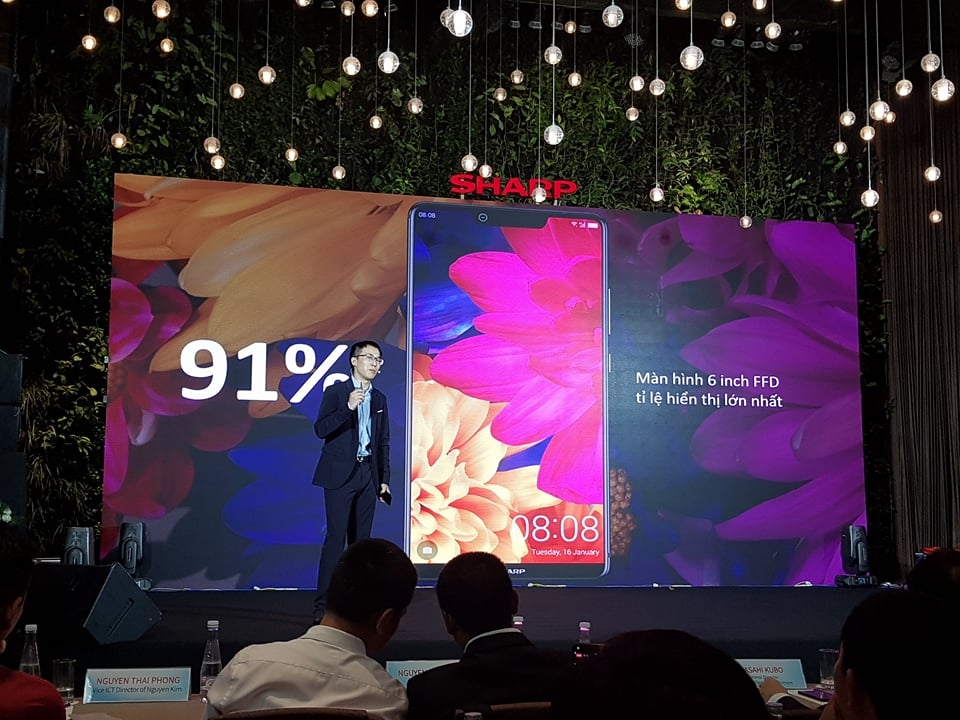Sharp Aquos S3 chính thức ra mắt tại Việt Nam