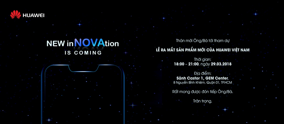 Huawei Nova 3e sẽ ra mắt tại Việt Nam tối nay Huawei Nova 3e sẽ ra mắt tại Việt Nam tối nay