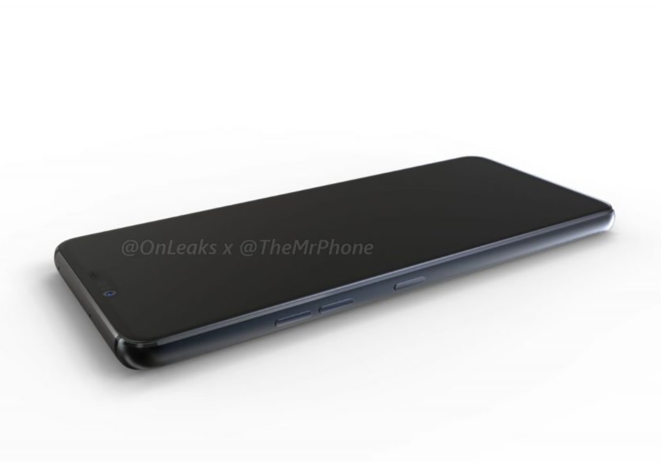 Lộ ảnh render 3D của LG G7 (ảnh 2)