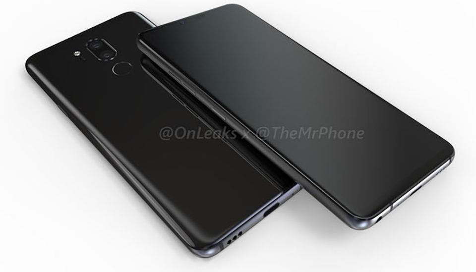 Lộ ảnh render 3D của LG G7 (ảnh 1)