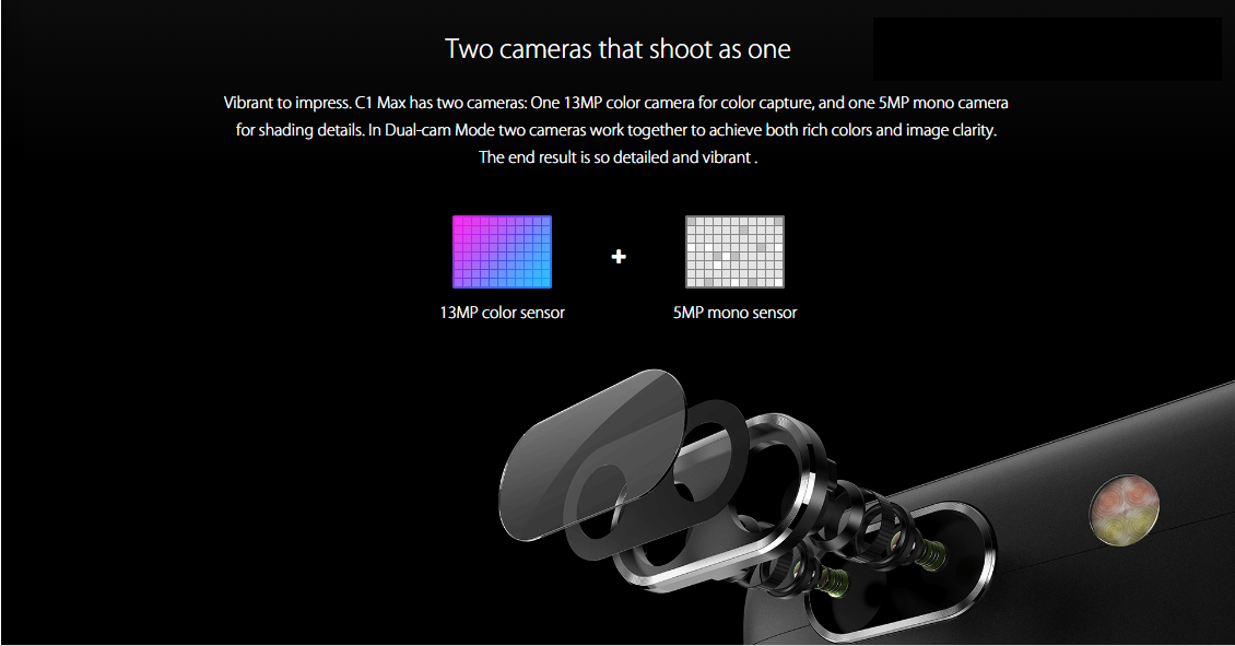 Camera kép của C1 Max có thật sự ấn tượng?