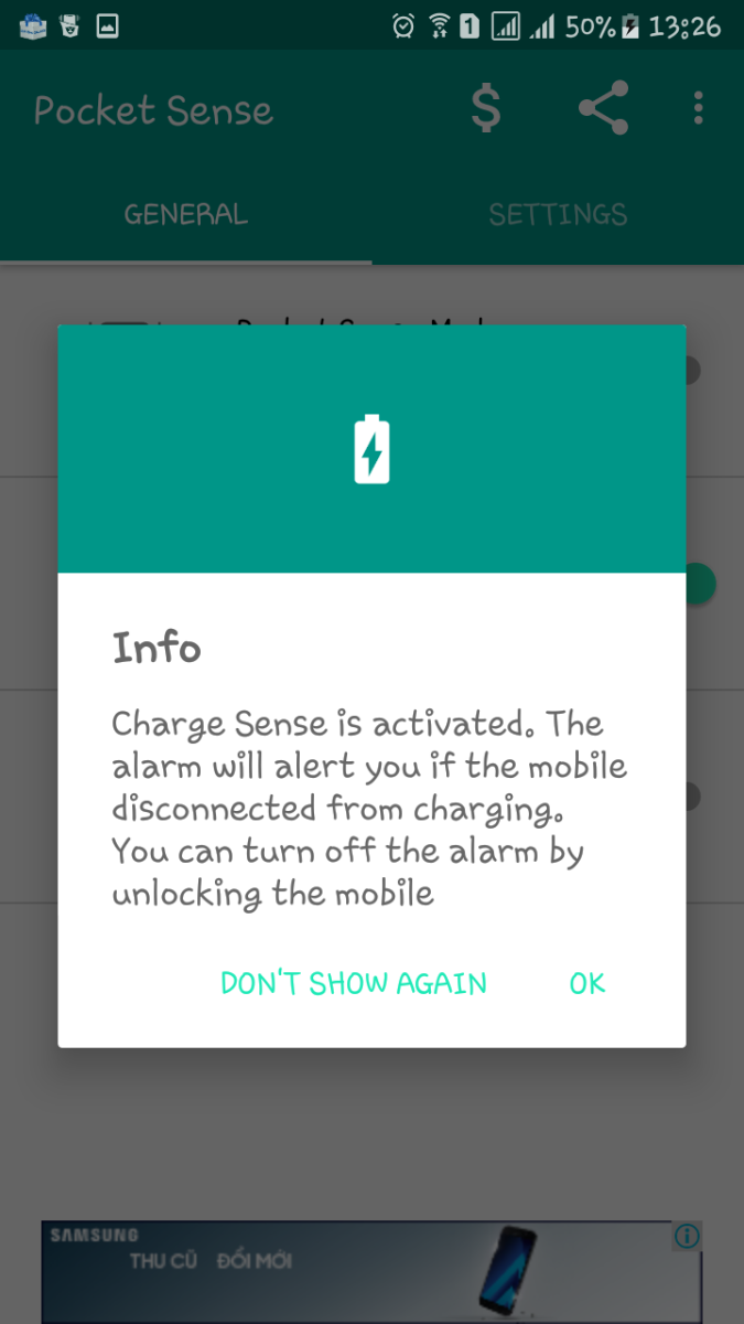 Charge Sense Mode cũng khá tiện ích trong các trường hợp ở nơi công cộng Charge Sense Mode cũng khá tiện ích trong các trường hợp ở nơi công cộng
