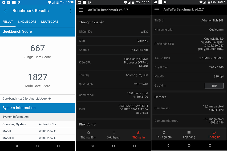 Đánh giá chi tiết hiệu năng của Wiko View XL