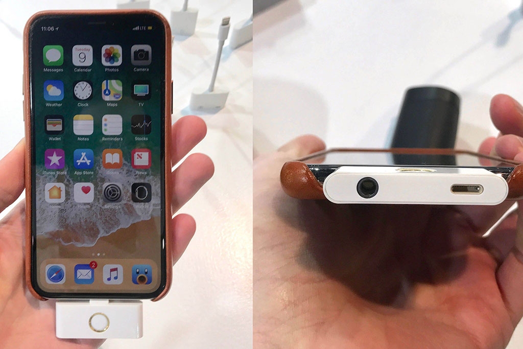 Phụ kiện giúp mang phím Home trở lại iPhone X