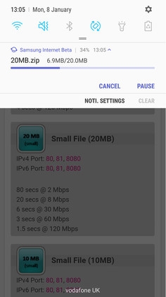 Trình duyệt di động Internet Browser v6.4 mới Trình duyệt di động Internet Browser v6.4 mới