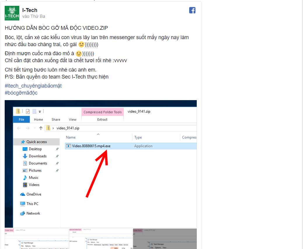 Đây là 2 cách xử lý triệt để virus video.zip