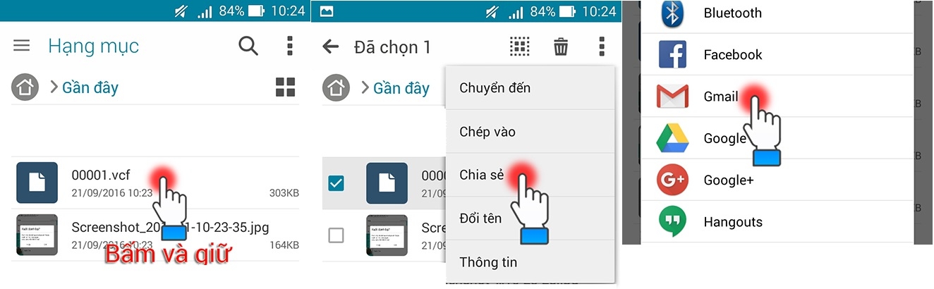 Cách chuyển danh bạ từ Android sang iPhone