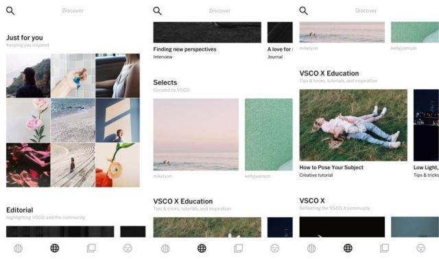 Ứng dụng chỉnh ảnh VSCO có thêm AI mới